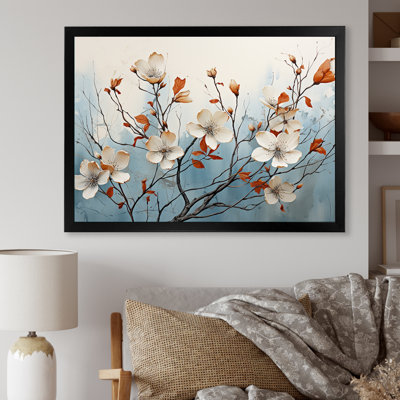 " White Dogwood Blossom Harmony VI "