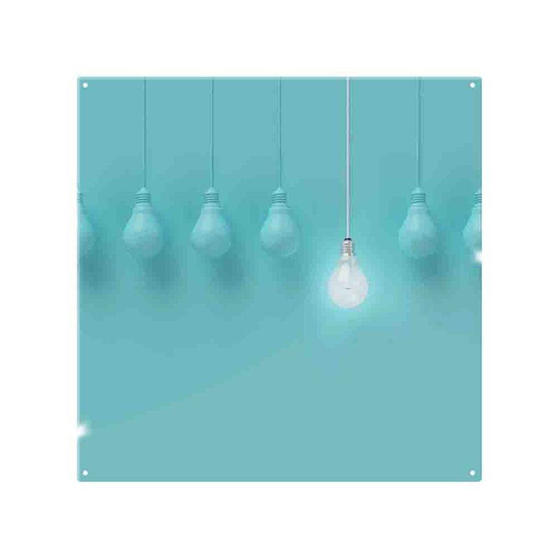Bulbs Splash Back, 70cm L x 50cm W