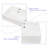 Myhomekeepers 16.3'' White Ceramic Rectangular Bathroom Sink