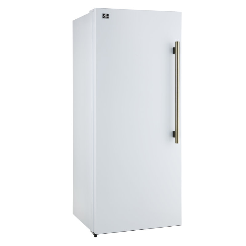Réfrigérateur-congélateur convertible Maderno de 28 po de couleur blanche, 13,6 pieds cubes, Gaucher