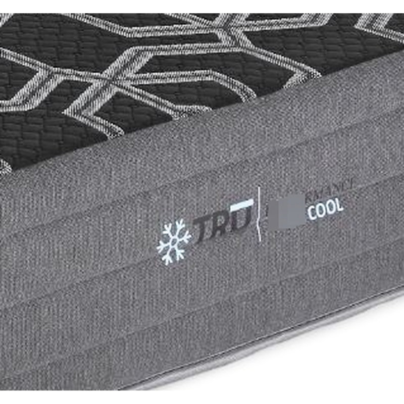 Matelas King, 30 cm d'épaisseur, fermeté moyenne pour un sommeil optimal. Noyau en mousse., King