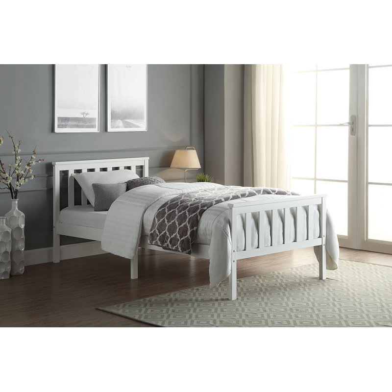 Moreno UK Single - DE 90 X 190 Cm Solid Wood Bed