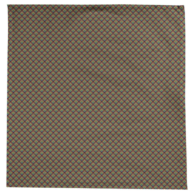 Avicia Geometric Tablecloth, Brown/Yellow