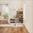 Multi Functional Shoe Storage Cabinet With Bench And 7+3 Storage Compartment