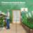 KING BIRD Premium 25x10x6.6FT Large Walk-in Greenhouse for Outdoors, Heavy Duty Galvanized Steel Frame, Green-122938298-122938297