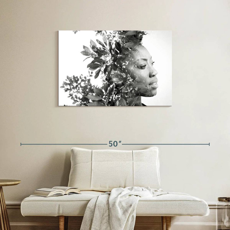 Portrait de femme Leisha, H 24 po x l 36 po