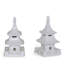 2 Piece Pagoda Objects Set