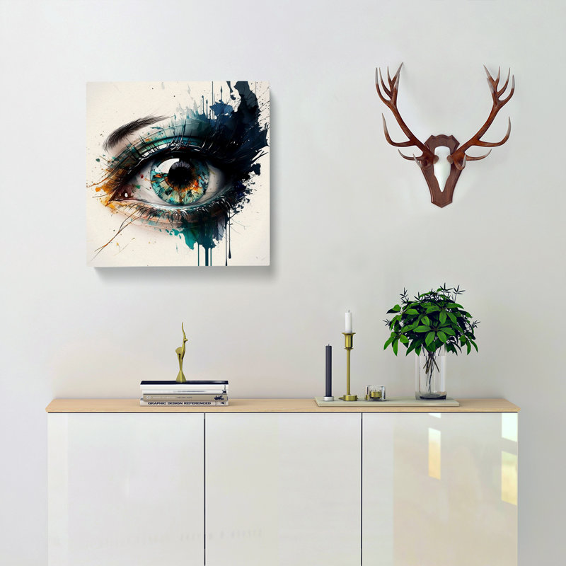 Eye Gestural - No Frame Print