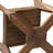 5-piece Modern Dining table set included a Kitchen Table and 4 Platinum Gray Polyester fabric Dining Room Chairs with Button Tufted Back - Antique Walnut Finish-12253461