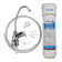 Système de filtration d’eau potable sous lavabo 4 ez-change ez-lecel
