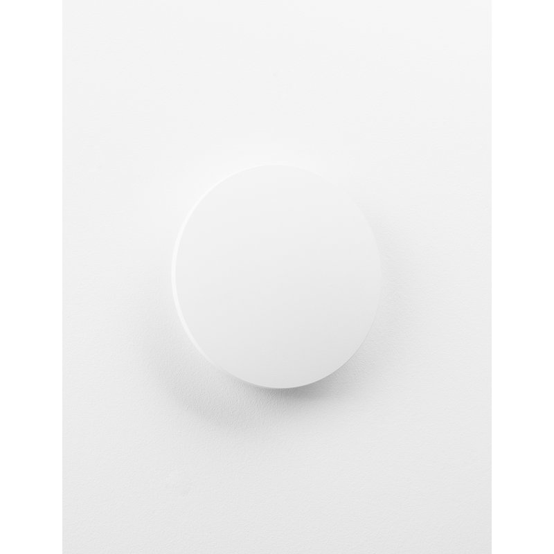 LED Flush Mounted Sconce, 18cm H x 18cm W x 4cm D