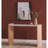 Dala Console Table White