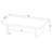 Caroline Black Rectangular Engineered Laminate Coffee Table