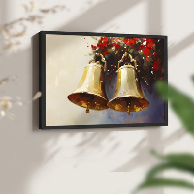 Art de Noël - CMxxiv - reproduction encadrée - réversible