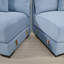 Canapé modulaire dans des pièces familiales spacieuses Canapé modulaire surdimensionné en nuage, canapé modulaire convertible, accoudoirs très épais avec repose-pieds, tissu velours côtelé doux, conception ergonomique, assemblage facile, pour les salons de lecture-1531349422-1531349421-1531349415