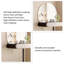 Table de coiffeuse 27,56 po