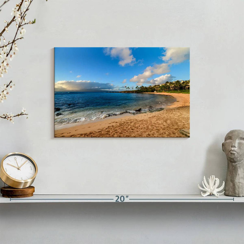 Gillard, Kapalua Bay, scène de Gillard, H 8 po x l 12 po