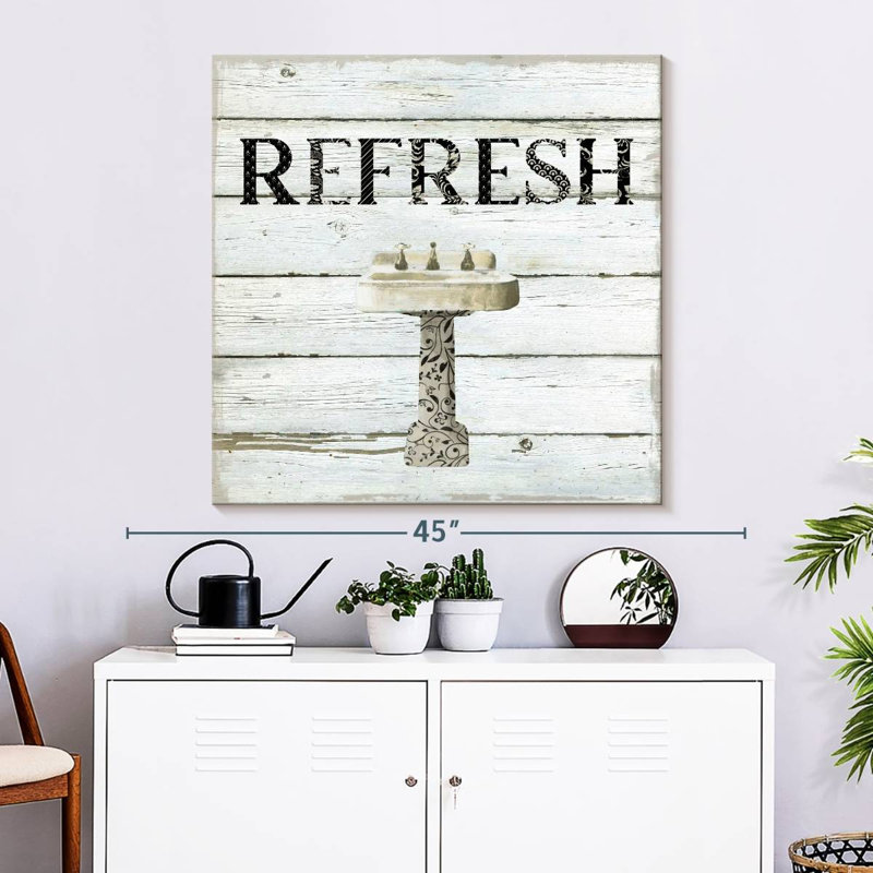 Khylige Refresh Sink, 33" H x 33" W