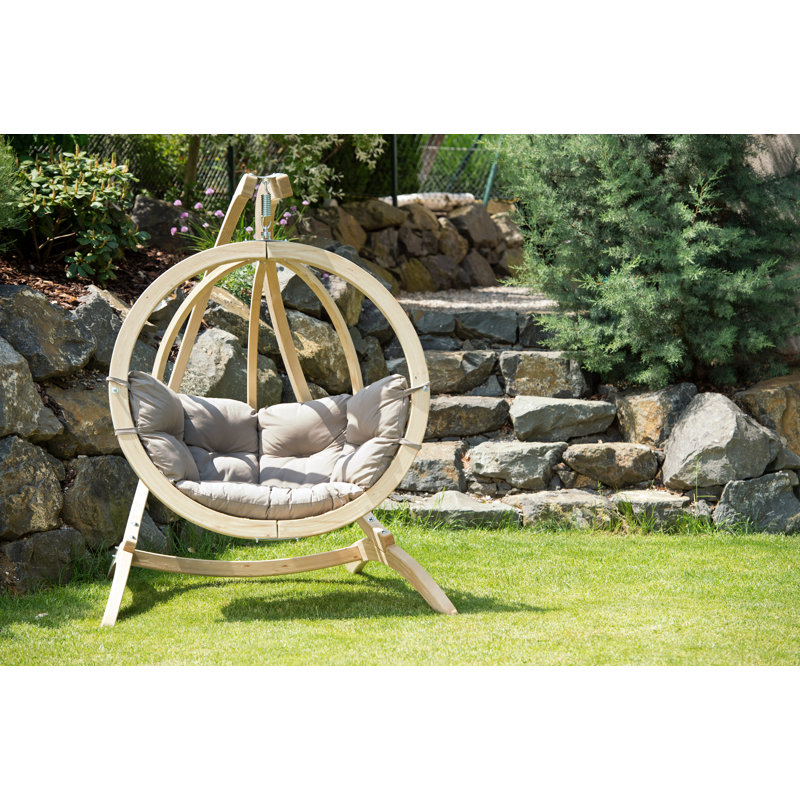 Globo Swing Hanging Chair, Taupe