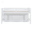 Lit mezzanine simple avec 4 tiroirs, sous l'armoire et les tablettes-1573224831