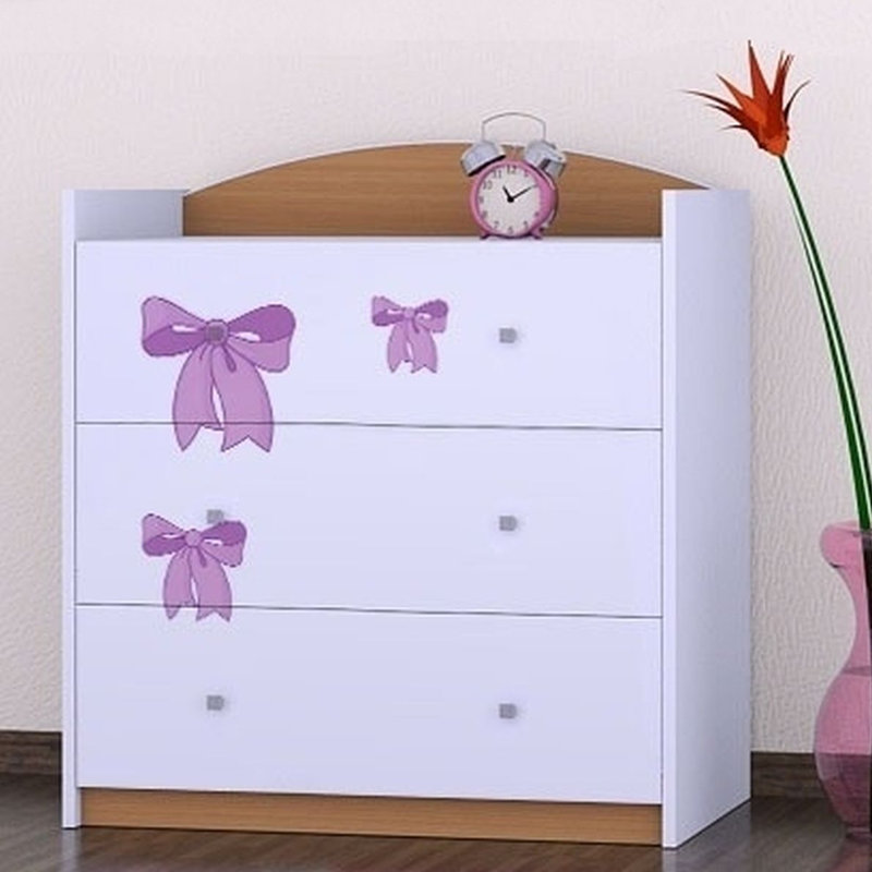 3 Drawer Chest, Beech