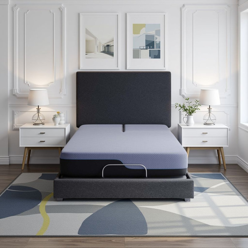  Matelas en mousse viscoélastique et ressorts Padgett, Grand séparé