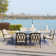 Rectangular 7 - Piece 6 - Person 72.05" Long Dining Set with Cushions