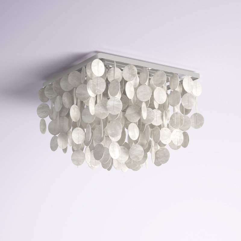 Icarus Shell Flush Mount