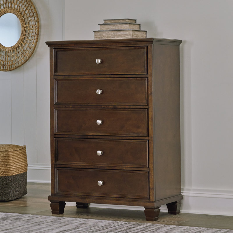Allabaksh 36'' W 5 - Drawer Dresser