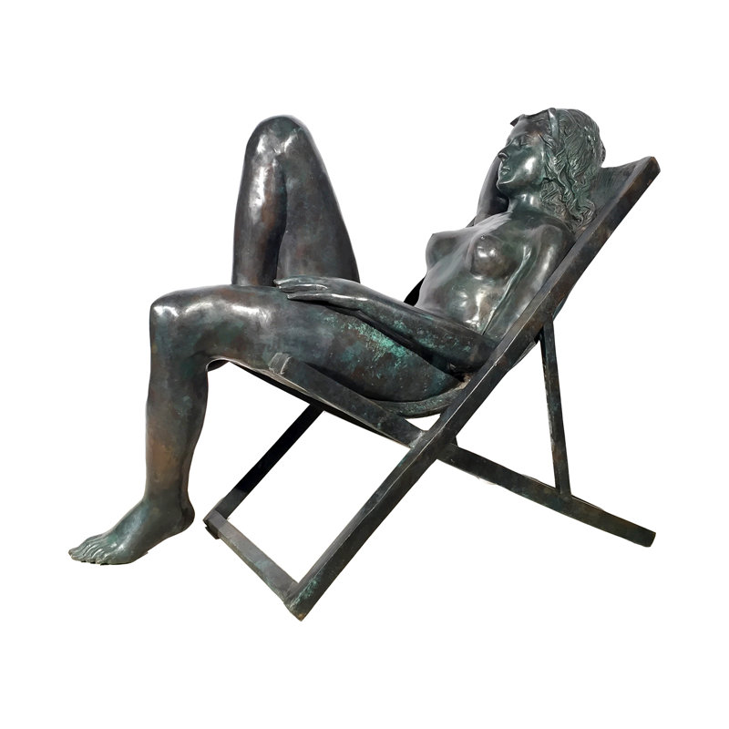 Bronze Garden Statue