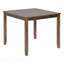 Ensemble de salle à manger 5 pièces en bois élégant: table et 4 chaises, pour 4 personnes-1443976587