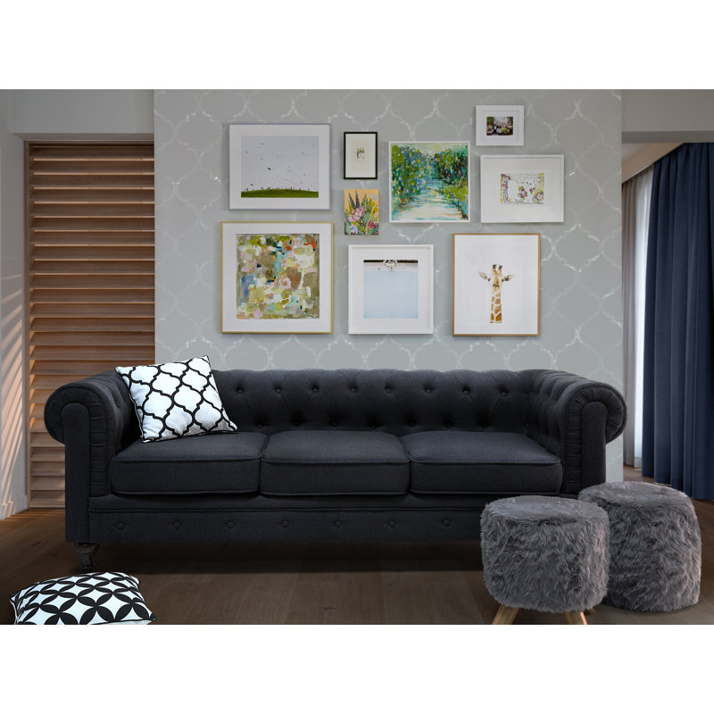 Castalia 3 Seater Sofa, Graphite