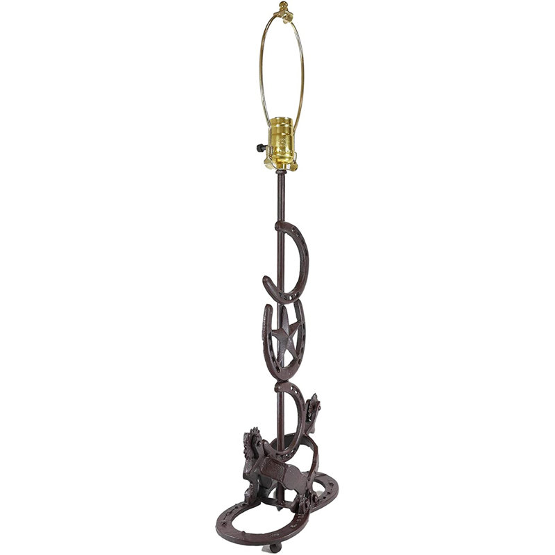 Lampe de table noire 28 po Archie-Jack, H 28 po x l 16 po x P 4,5 po