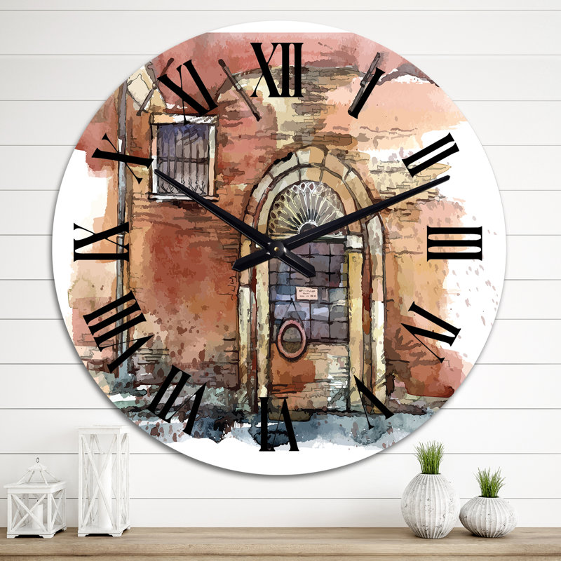 Horloge murale très grande, Moyen