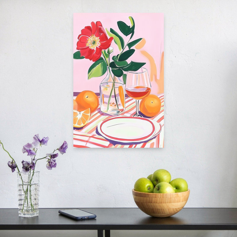 «Vibrant Still Life», impression d'art mural coloré et vibrant, 24" H x 16" W