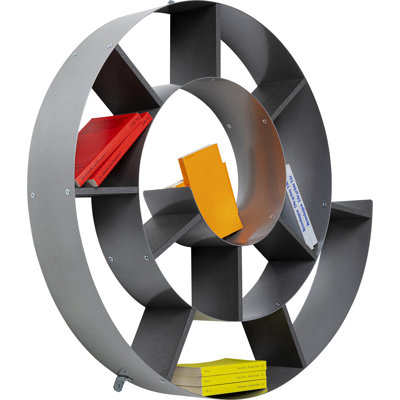 Snail Floating Shelf Silver/Grey