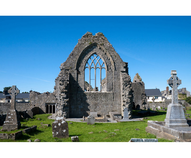Prieuré Athenry, Irlande, H 12 po x l 18 po