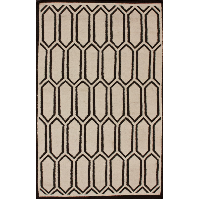Maiorano Flatweave Geometric Indoor Rug, 5' x 8'