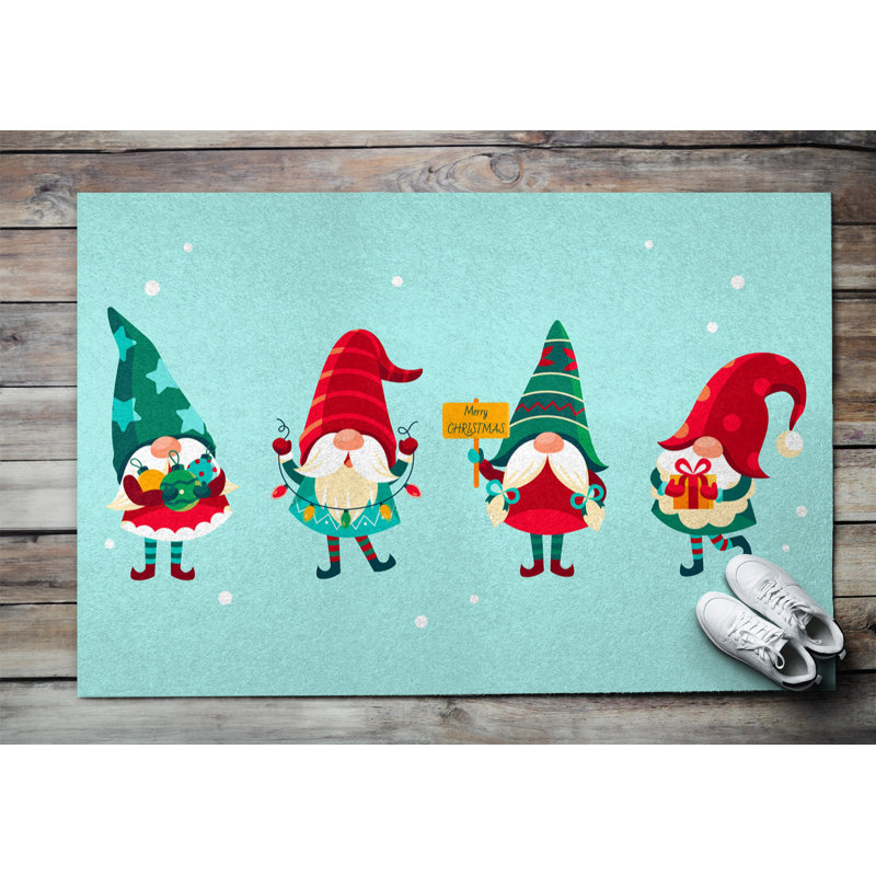 Non-Slip Christmas Outdoor Doormat