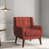 Brick Red Faux Leather is out of stock