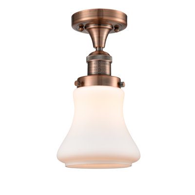 Plafonnier semi-encastré à 1 lumière Edda