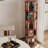 Brown Modern  Manufactured Wood Standard Bookcase