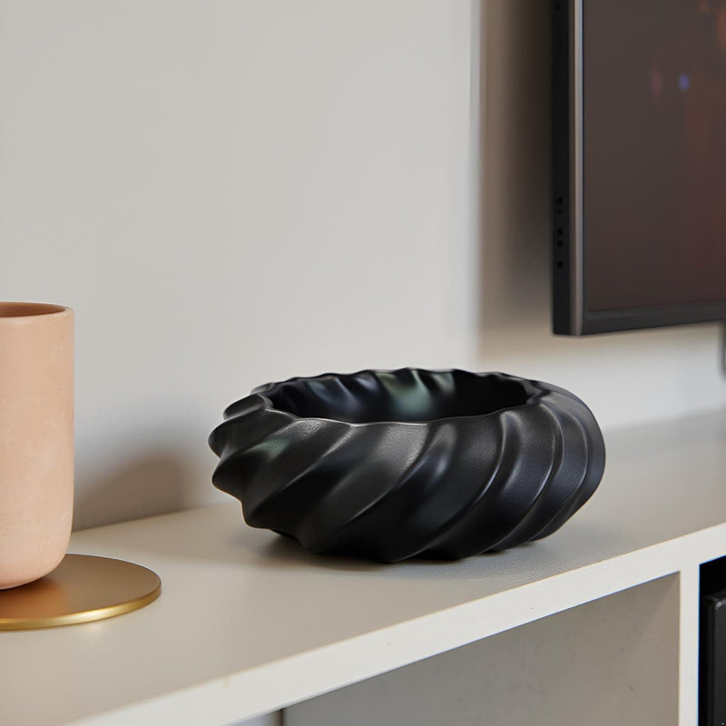 Decorative Bowl, Black
