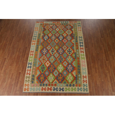 Multolor Kilim Oriental Area Rug 7x10
