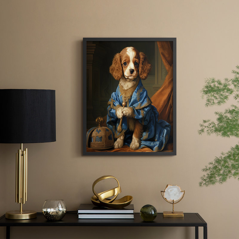 ANIMALS Series CLxx III - reproduction encadrée de qualité supérieure - prête à être accrochée - aucun clou requis