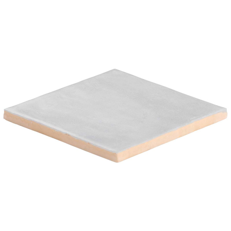 Paula Purroy Talia 5x5 Matte Ceramic Tile, Cotton White