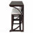 3-Piece Farmhouse Counter Height Dining Set: Table & Upholstered Stools, USB Port-572051556