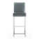 Baptista Upholstered Counter Stool with Metal Frame