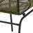 NUSA OUTDOOR PATIO FAUX WICKER METAL 3PCS CHAT SET, 2PCS CLUB CHAIRS AND 1PC LOVESEAT-1411851519