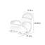 Chaise berçante moderne et simple-101774351